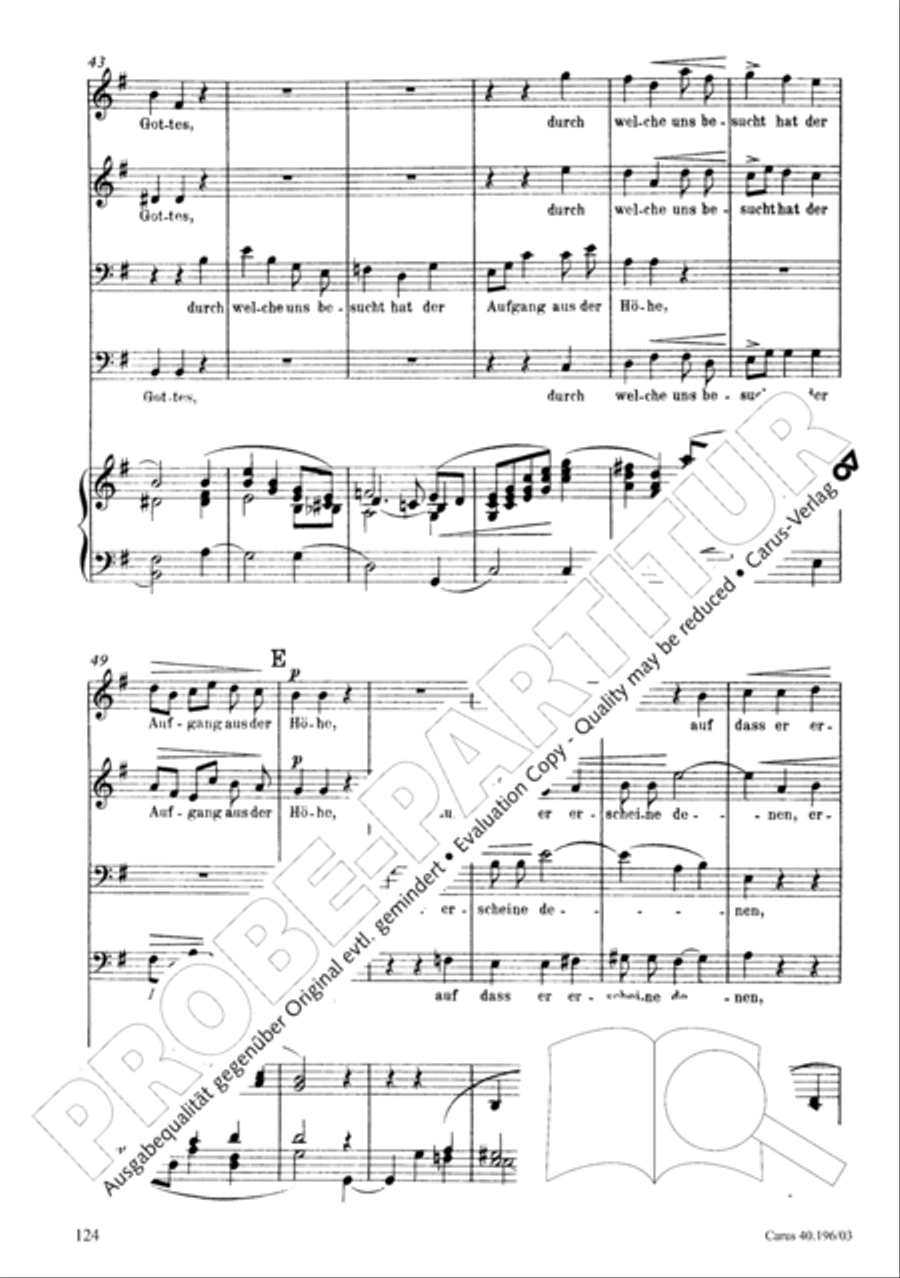 Die Geburt Christi SSA scores gallery preview page 125