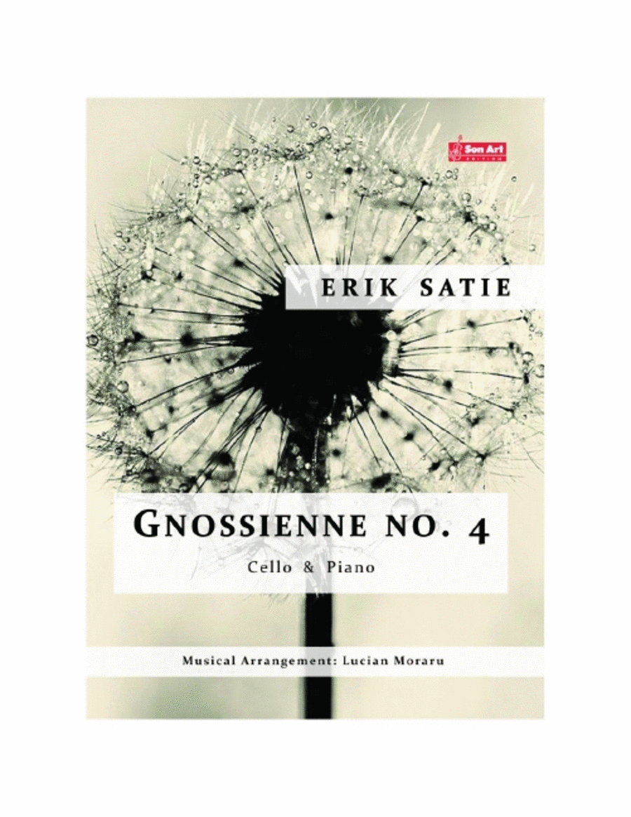 Gnossienne no. 4 Piano Accompaniment scores gallery preview page 1