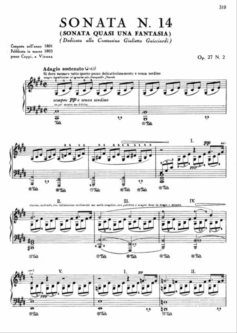 Beethoven -- Sonatas, Volume 1 Piano Solo scores gallery preview page 2