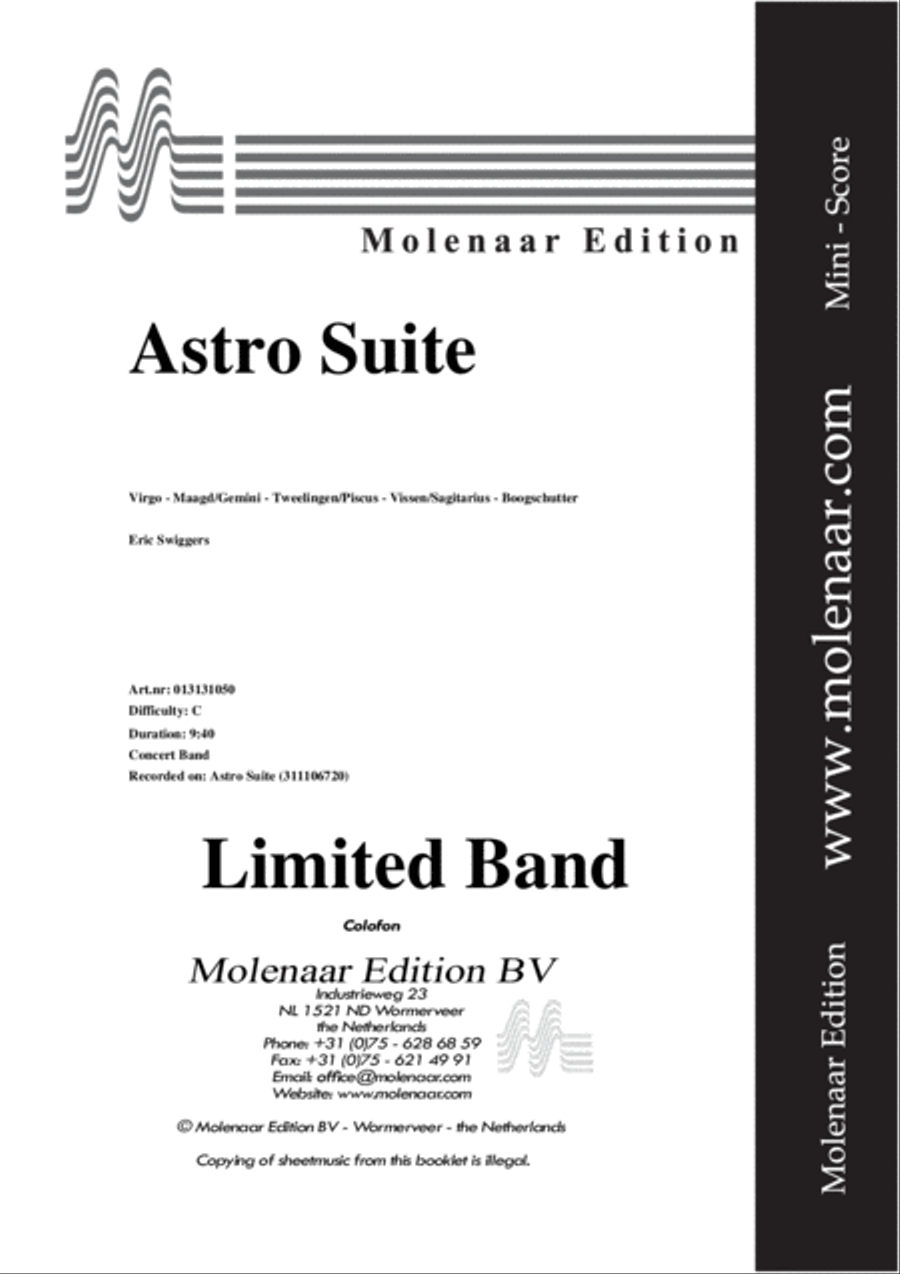 Astro Suite Concert Band scores gallery preview page 2