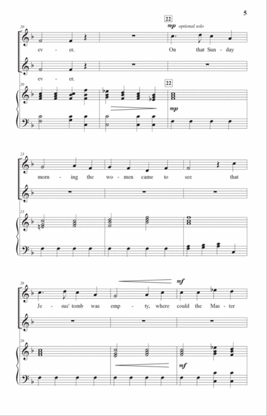 Up from the Grave (2-part choir) SA scores gallery preview page 4