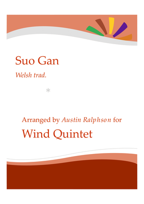 Book cover for Suo Gan - wind quintet