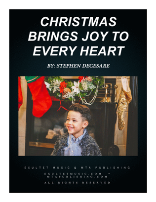 Book cover for Christmas Brings Joy To Every Heart
