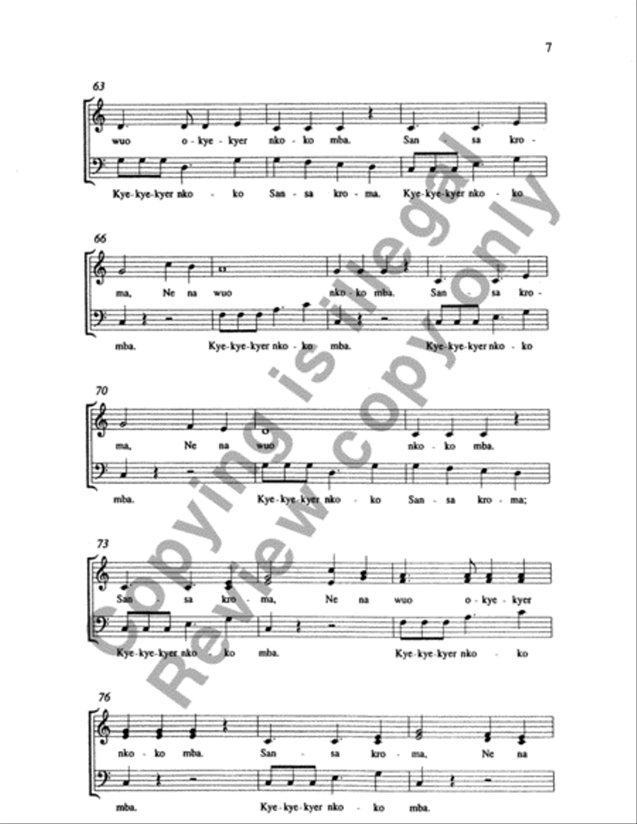 Sansa Kroma Sansa Kroma 3-Part scores gallery preview page 5