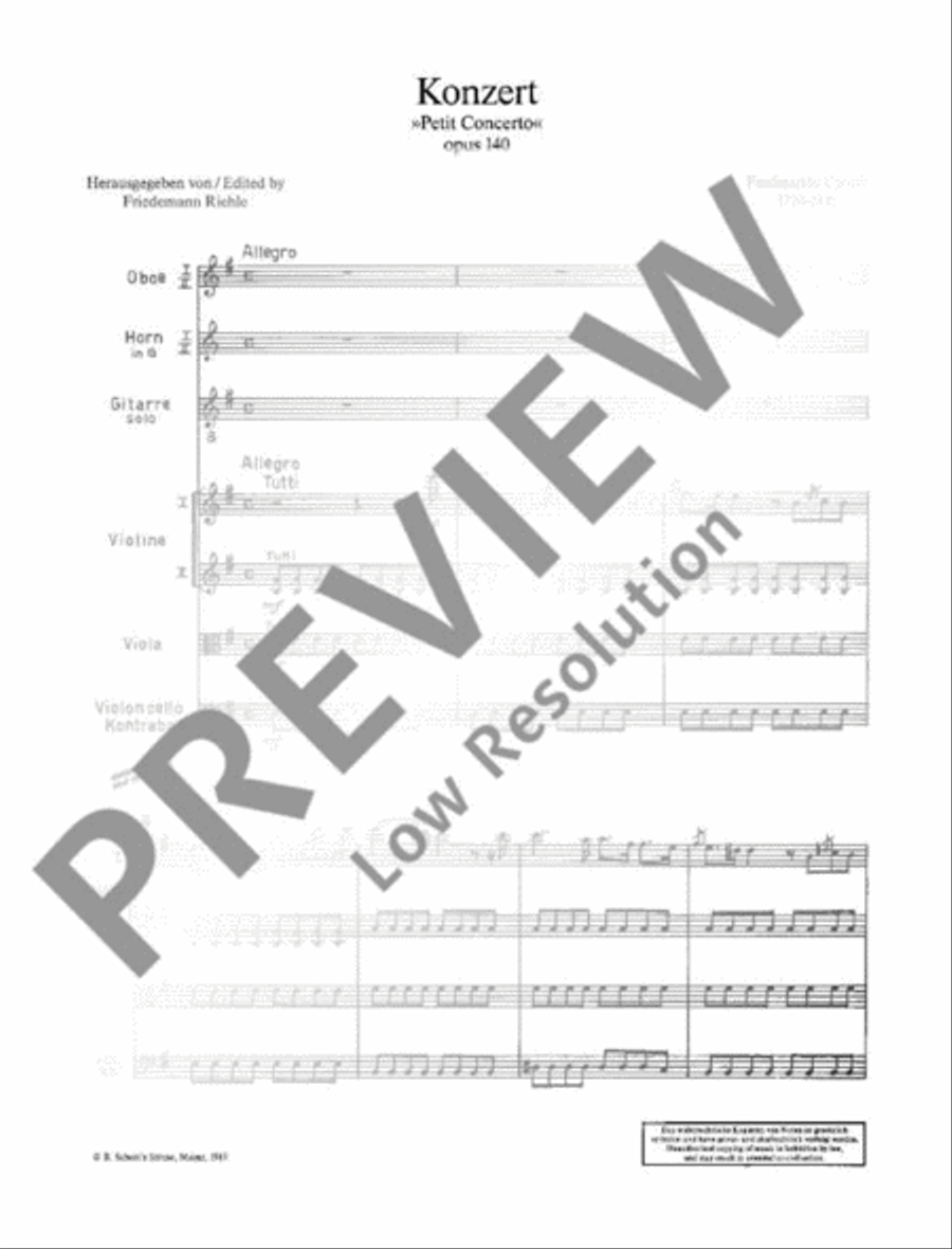 Concerto E Minor Concerto E Minor Orchestra scores gallery preview page 8