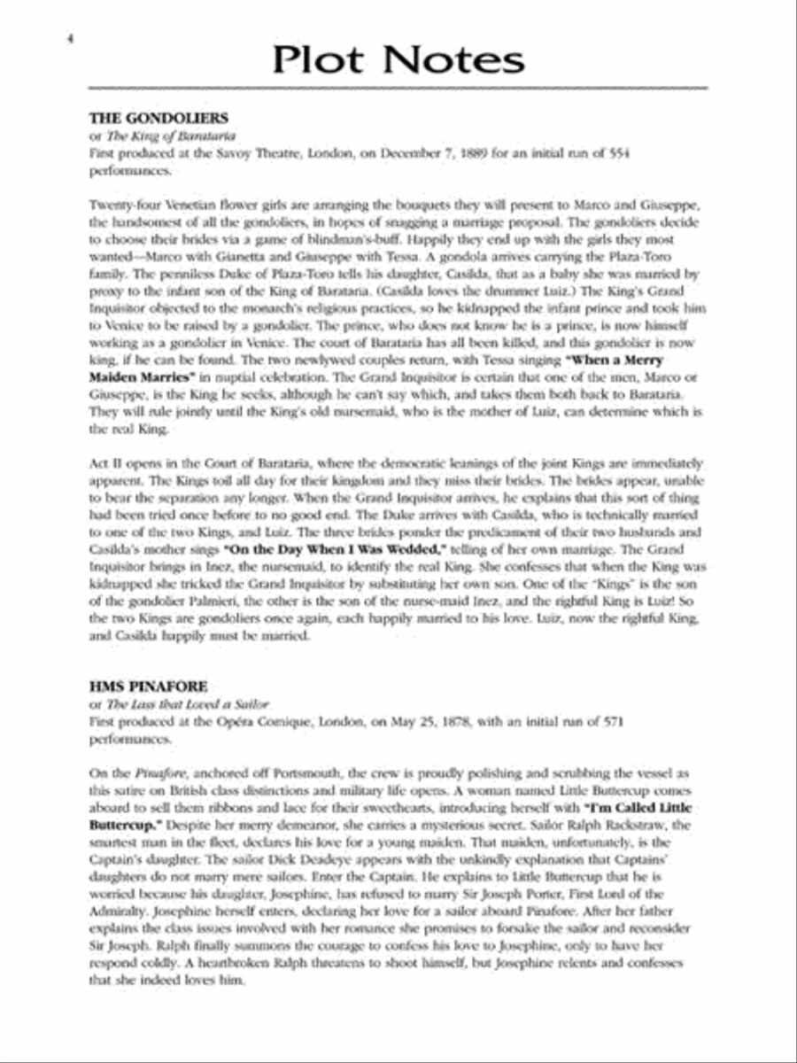 Gilbert & Sullivan for Singers Mezzo-Soprano Voice scores gallery preview page 3