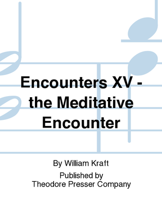 Encounters XV - The Meditative Encounter