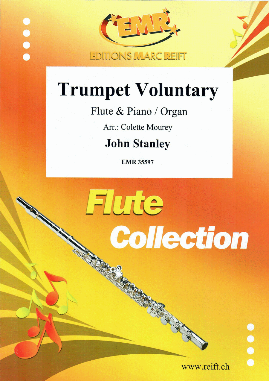 Trumpet Voluntary Flute Solo scores gallery preview page 1