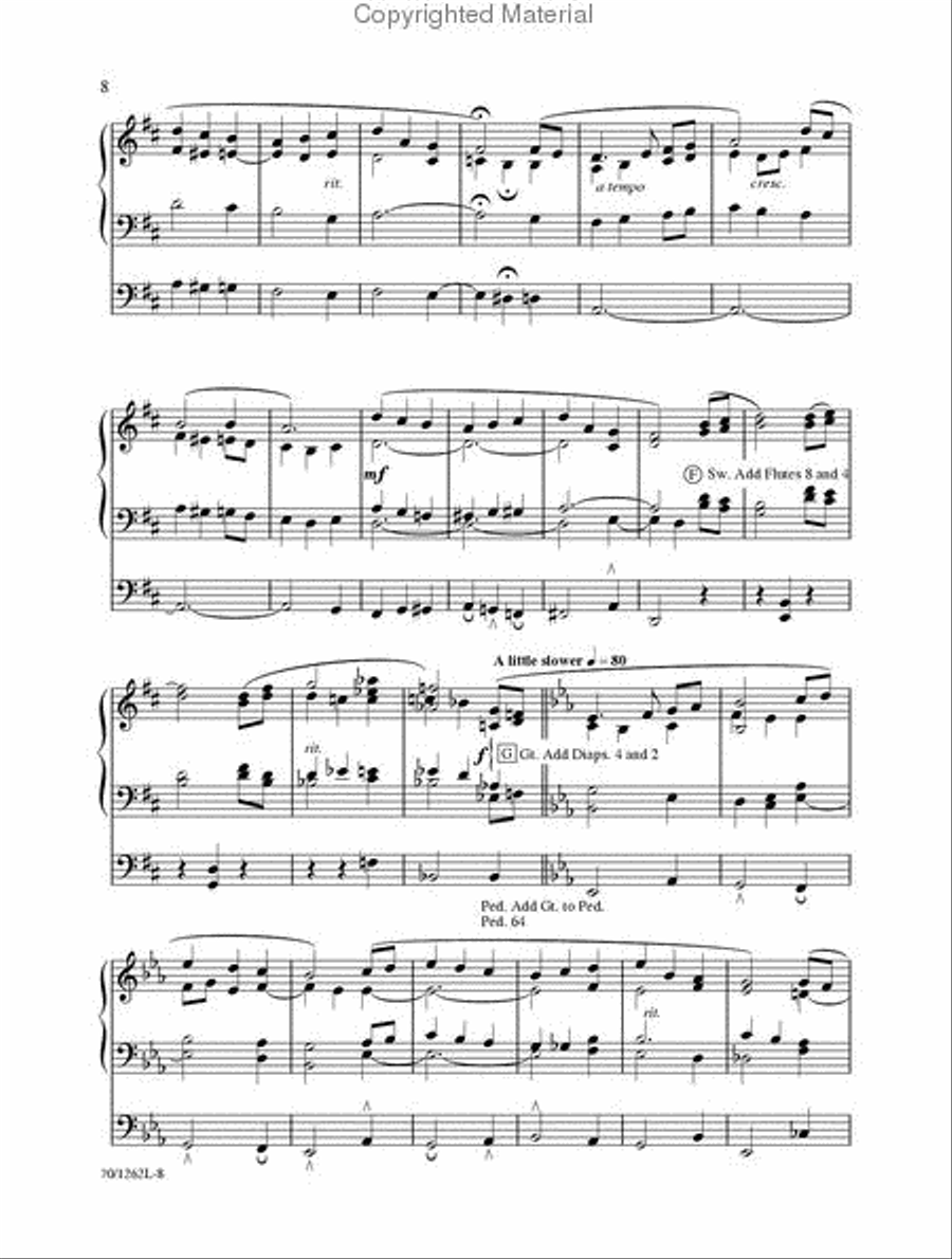 Carols of the Angels Organ Solo scores gallery preview page 4
