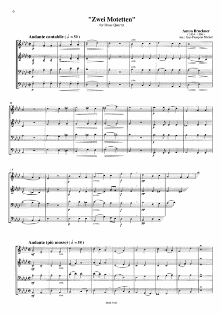 8 Quartets 8 Quartets Brass Ensemble scores gallery preview page 14