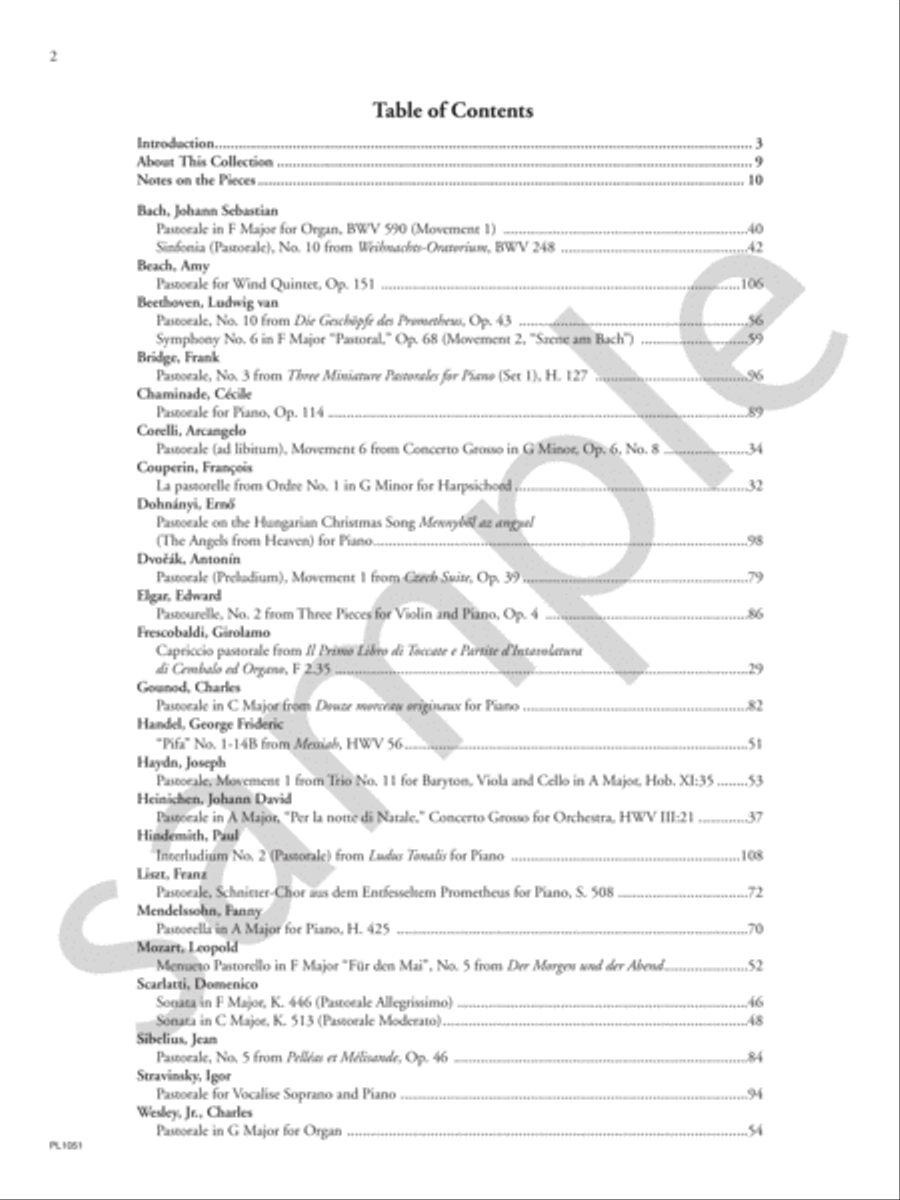 The Pastorale The Pastorale Piano Solo scores gallery preview page 3