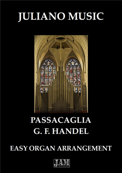 PASSACAGLIA (EASY ORGAN - C VERSION) - G. F. HANDEL image number null