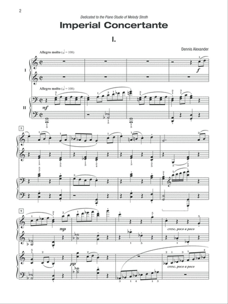 Imperial Concertante Small Ensemble scores gallery preview page 3
