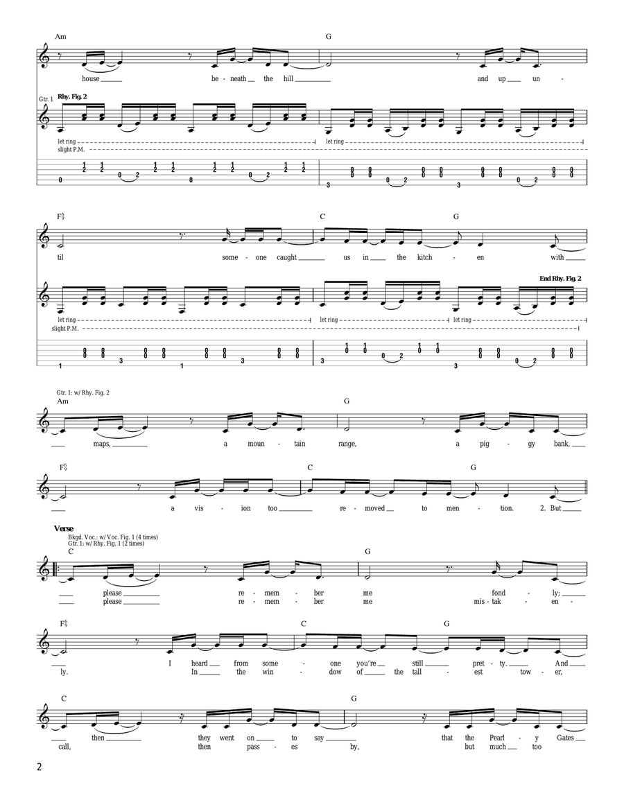 The Trapeze Swinger Acoustic Guitar scores gallery preview page 2
