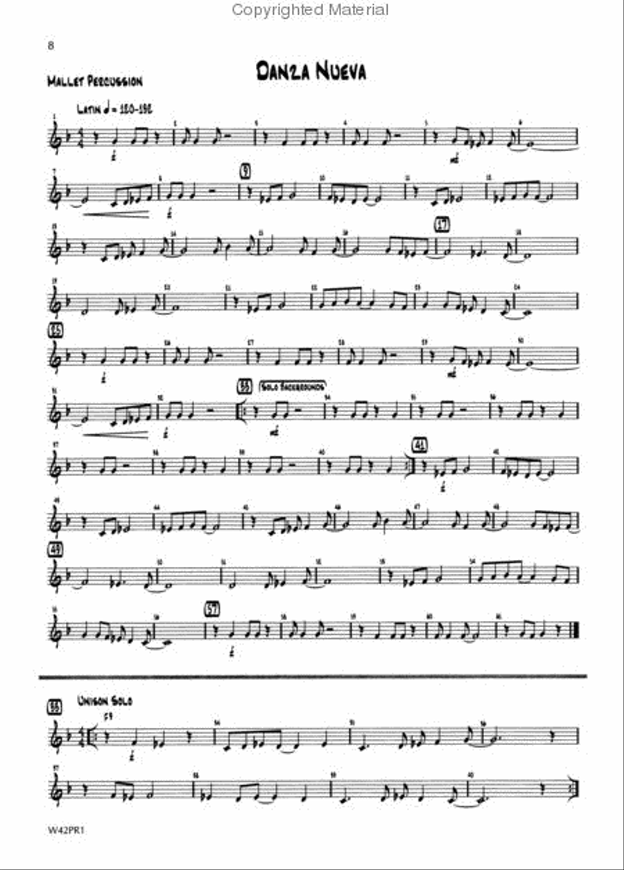 Standard of Excellence First Jazz Performance-Mallets/Auxiliary Percussion Concert Band scores gallery preview page 4