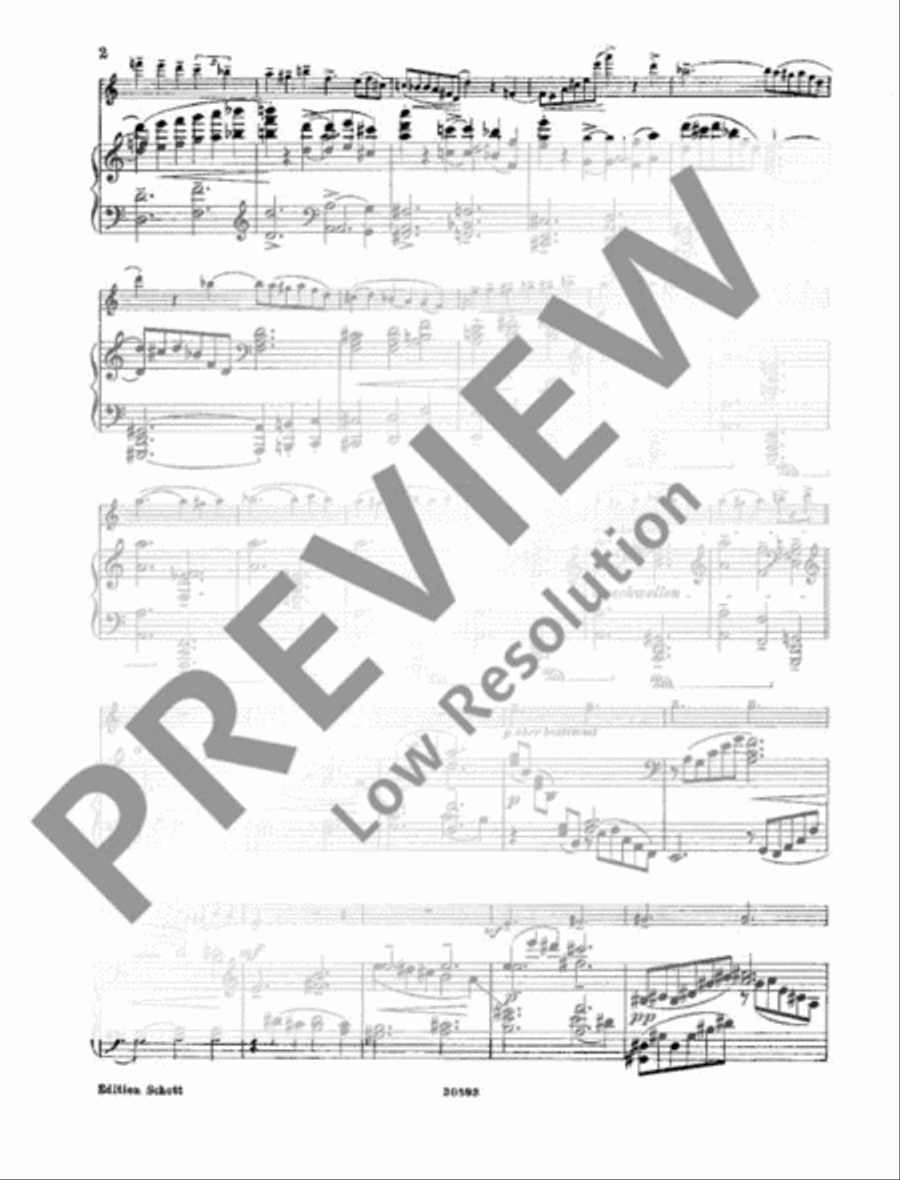 Sonata A Minor Violin Solo scores gallery preview page 5