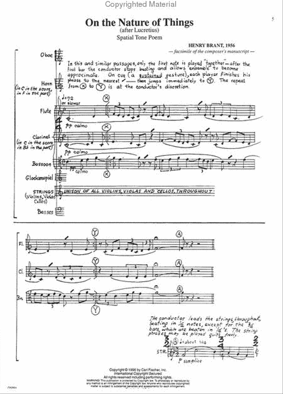 On the Nature of Things Orchestra scores gallery preview page 2