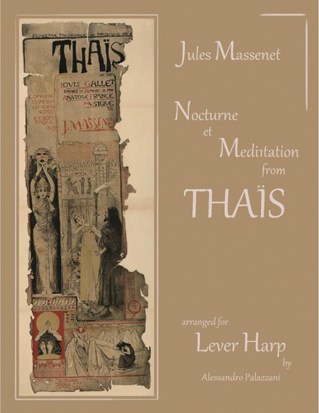 Nocturne et Meditation from THAIS - for lever harp image number null