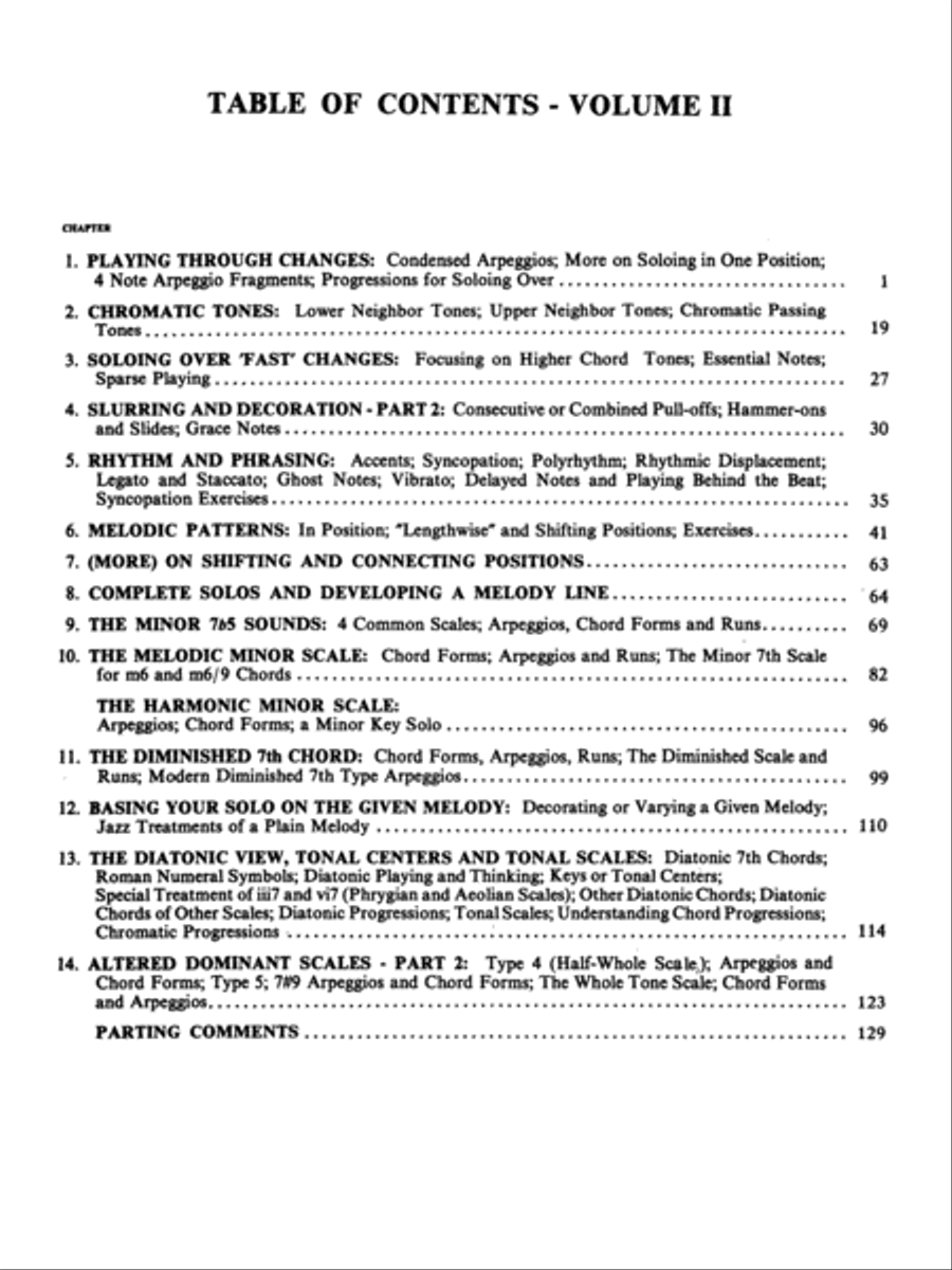 Ted Greene -- Jazz Guitar Single Note Soloing, Volume 2 Electric Guitar scores gallery preview page 2