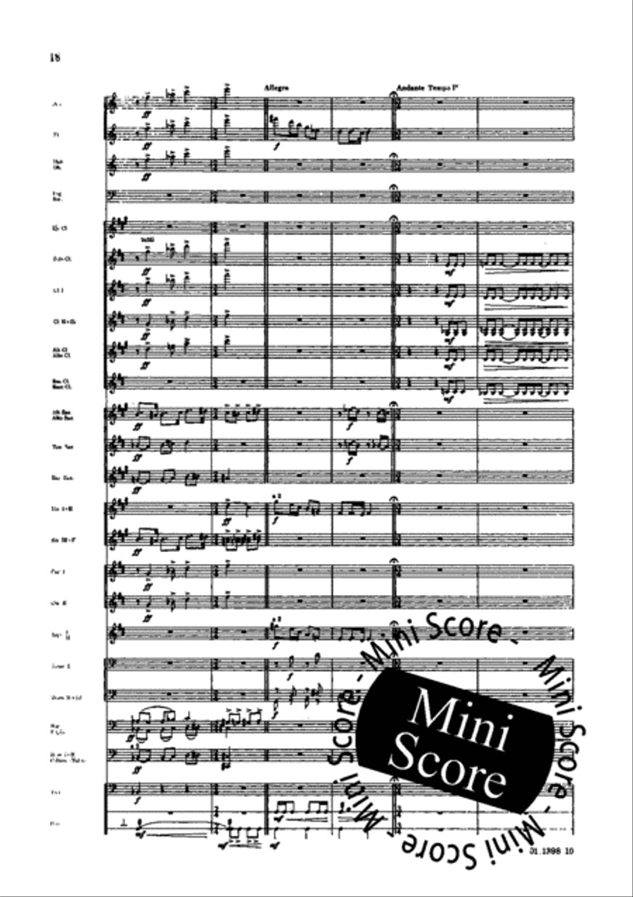 Eufonie Concert Band scores gallery preview page 20