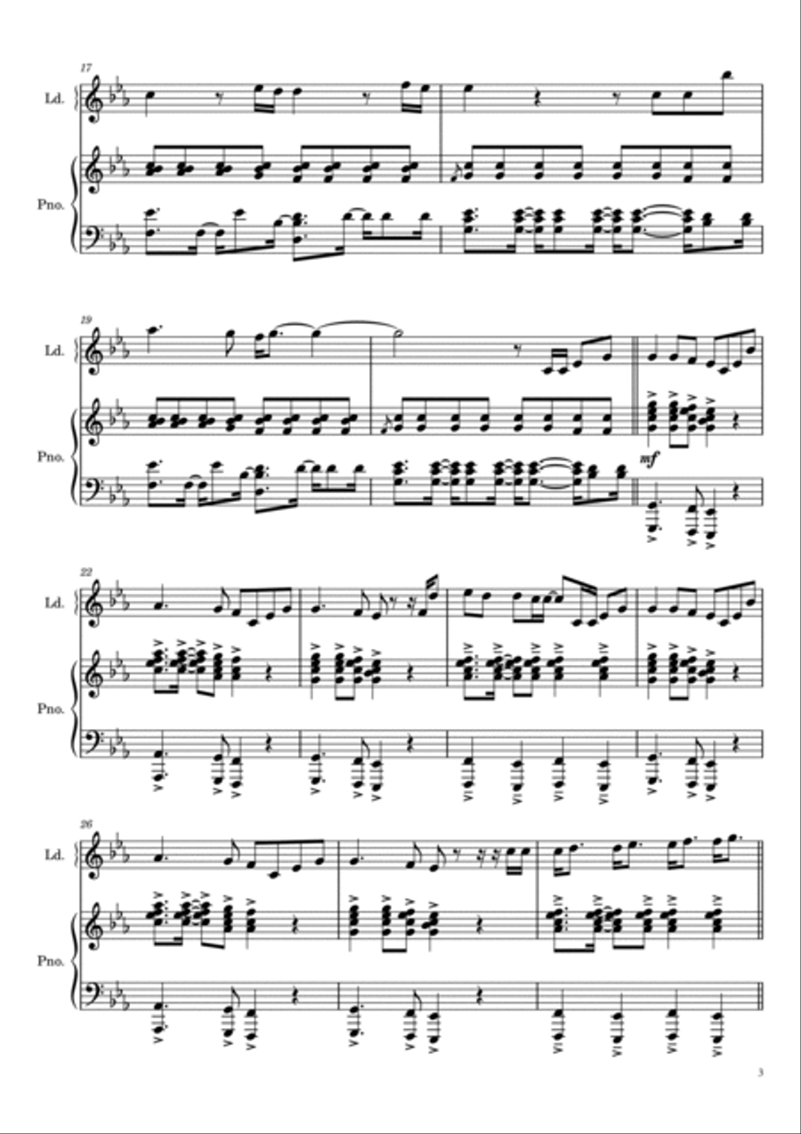 Hymn For The Weekend B-Flat Trumpet scores gallery preview page 4