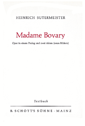 Sutermeister H Madame Bovary (d)