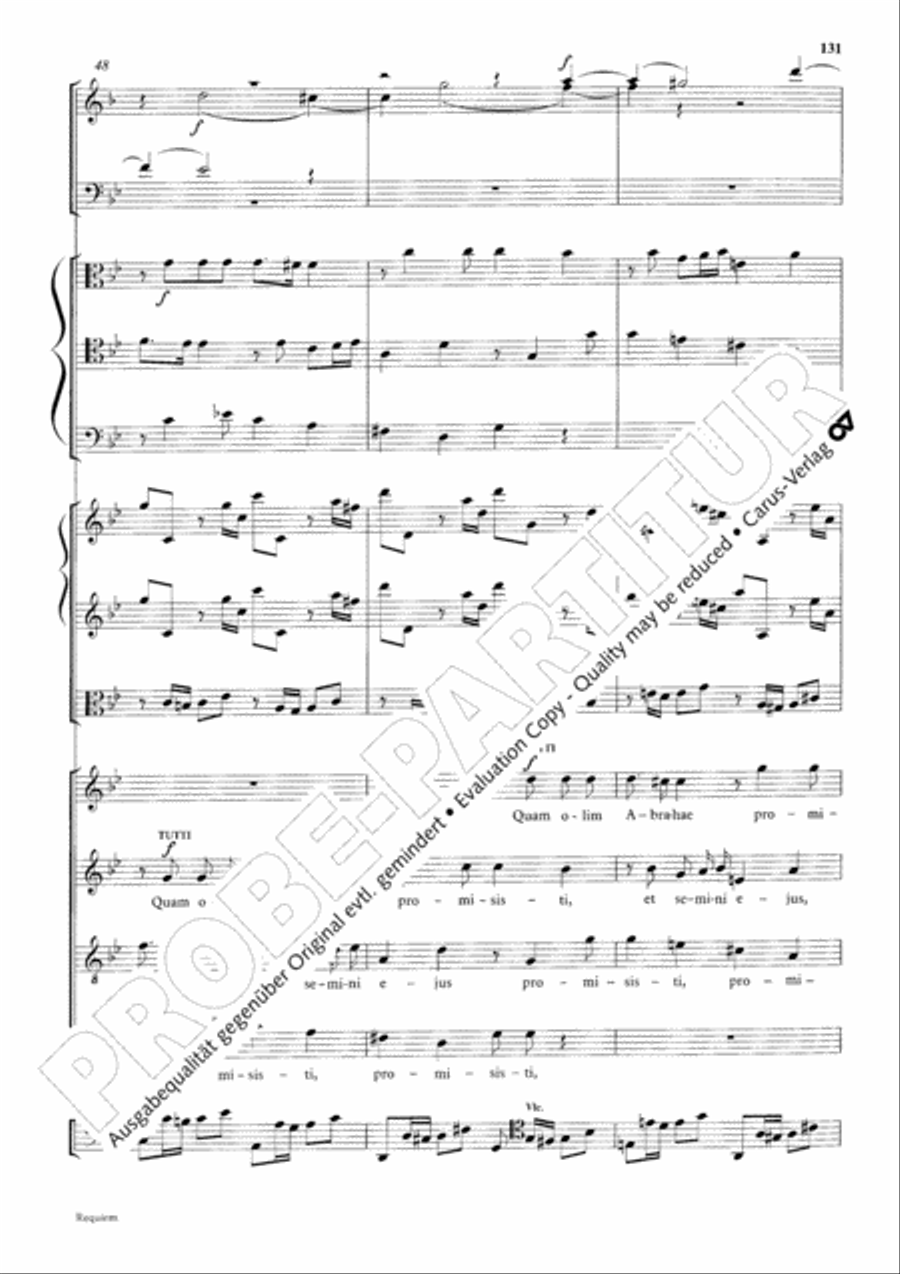 Requiem Requiem 4-Part scores gallery preview page 138