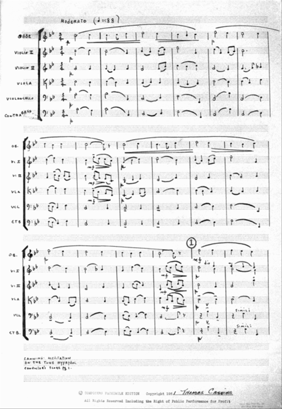 [Canning] Meditation on the Tune 