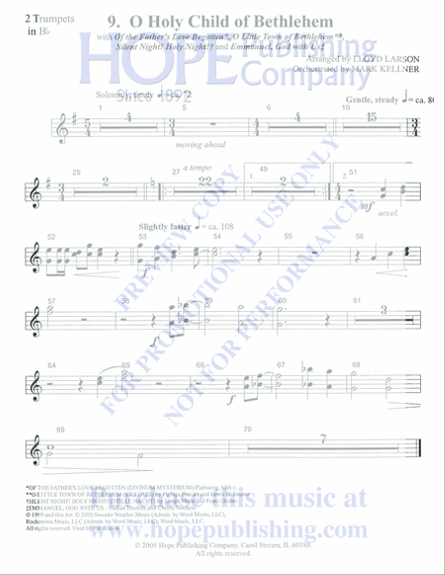 Emmanuel Emmanuel Orchestra scores gallery preview page 232