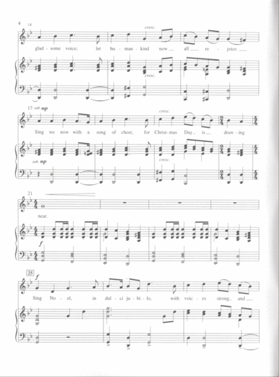 Christmas for Solo Singers Medium-Low Voice scores gallery preview page 4