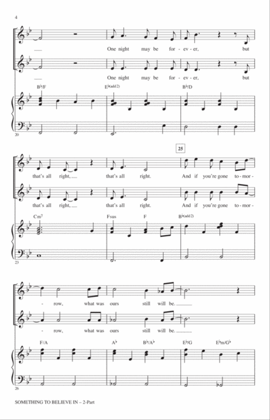 Something To Believe In Something To Believe In 2-Part scores gallery preview page 3