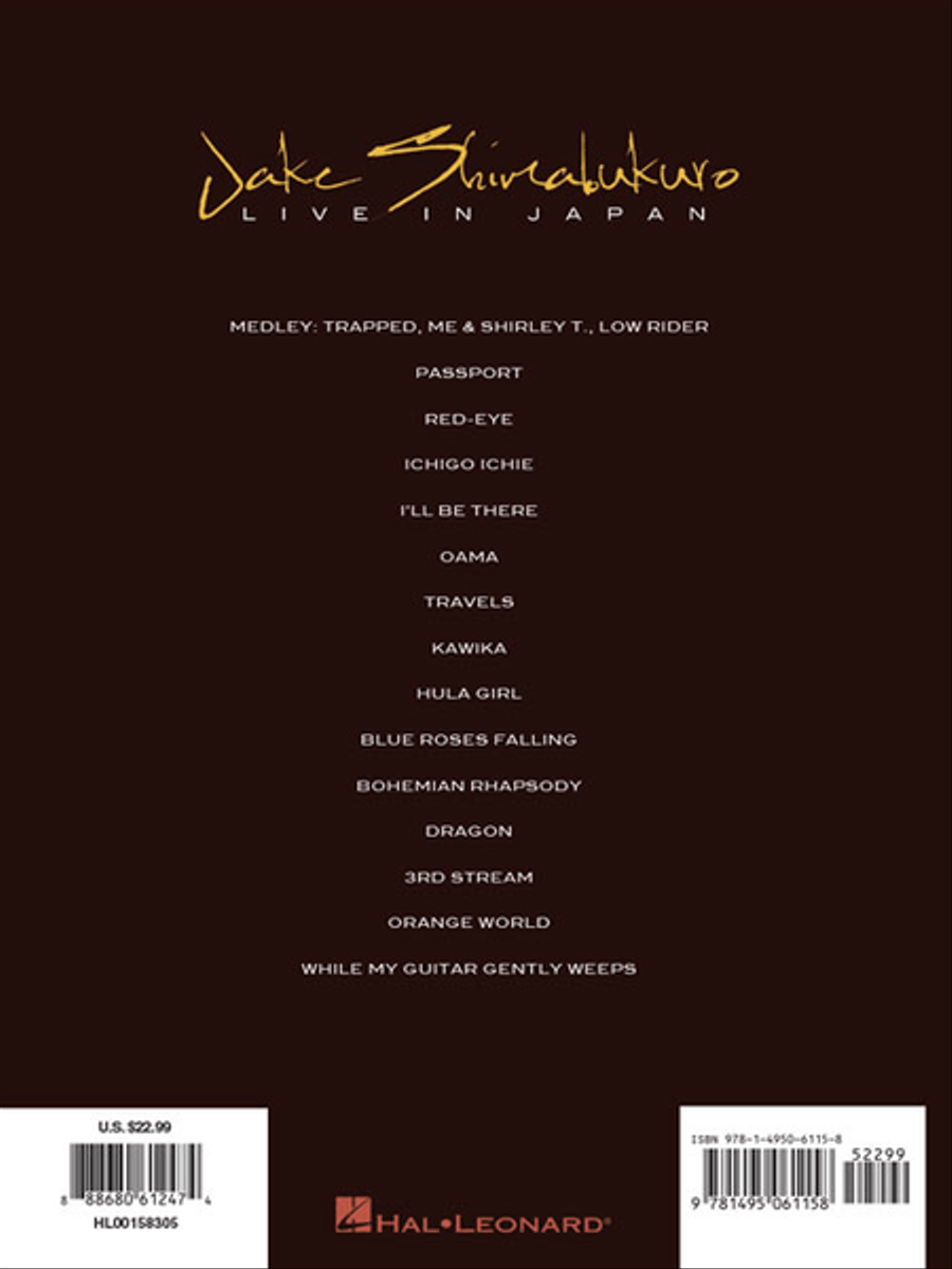 Jake Shimabukuro - Live in Japan Acoustic Guitar scores gallery preview page 6