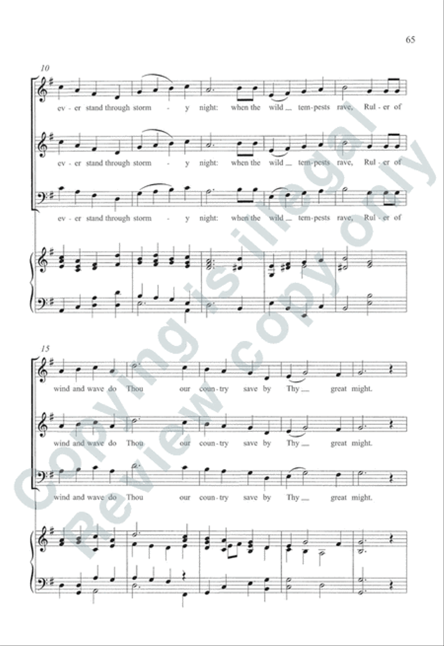 Somerset Anthem Books, Volume VII (Holidays) 3-Part scores gallery preview page 41