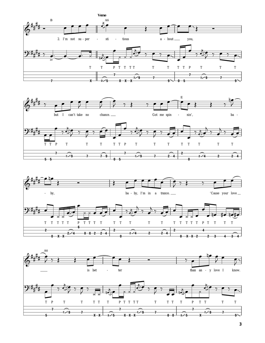 Knock On Wood Acoustic Guitar scores gallery preview page 3
