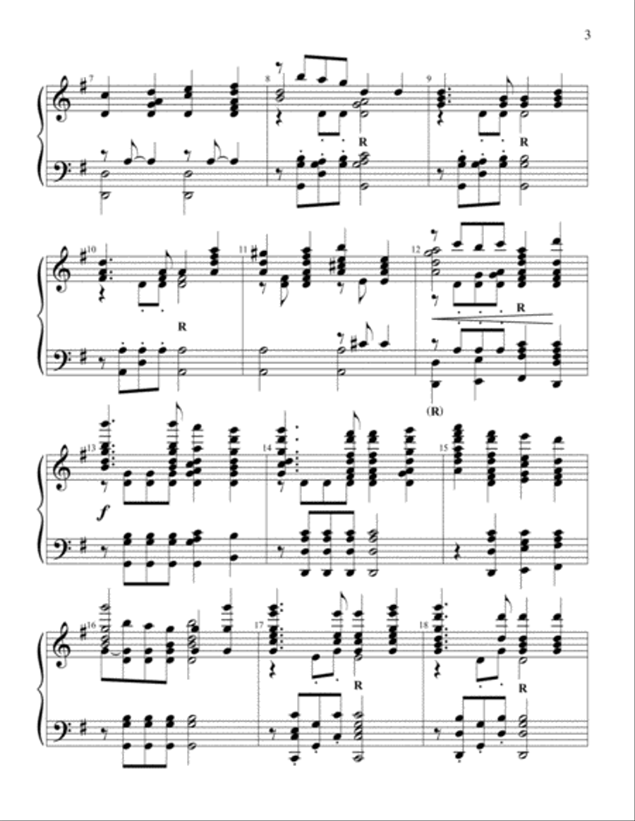 Bells & Chimes for Special Times Handbell Choir scores gallery preview page 43