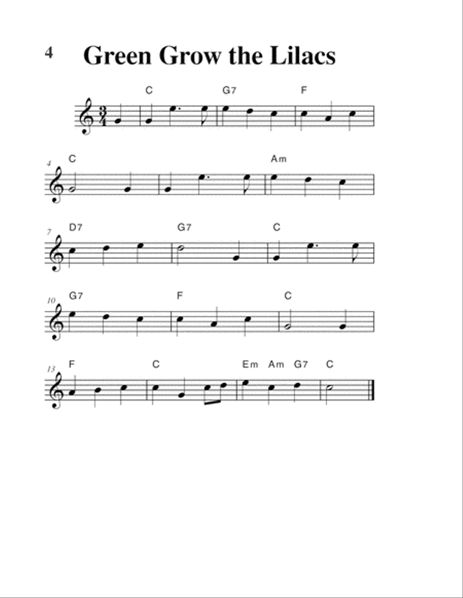 Recorder Tunes Made Easy, Big Note/Large Print Edition Recorder scores gallery preview page 5