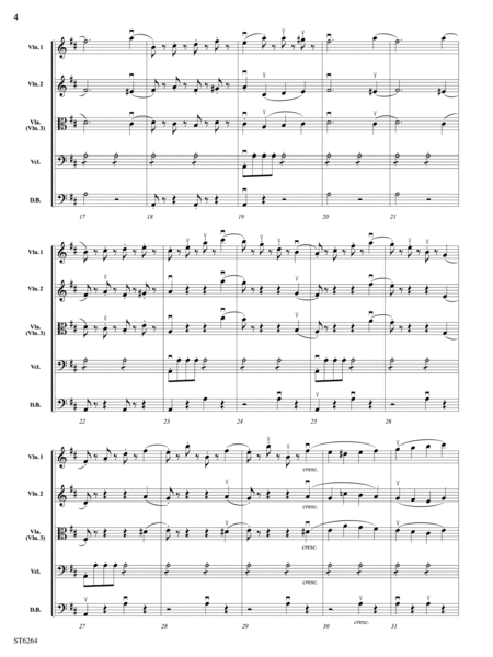 Allegro Molto from Symphony No.1: Score