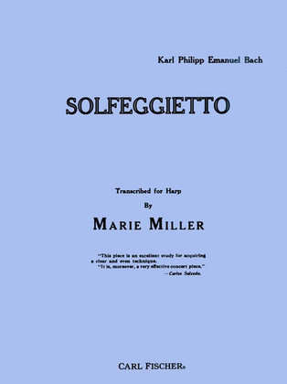 Book cover for Solfeggietto