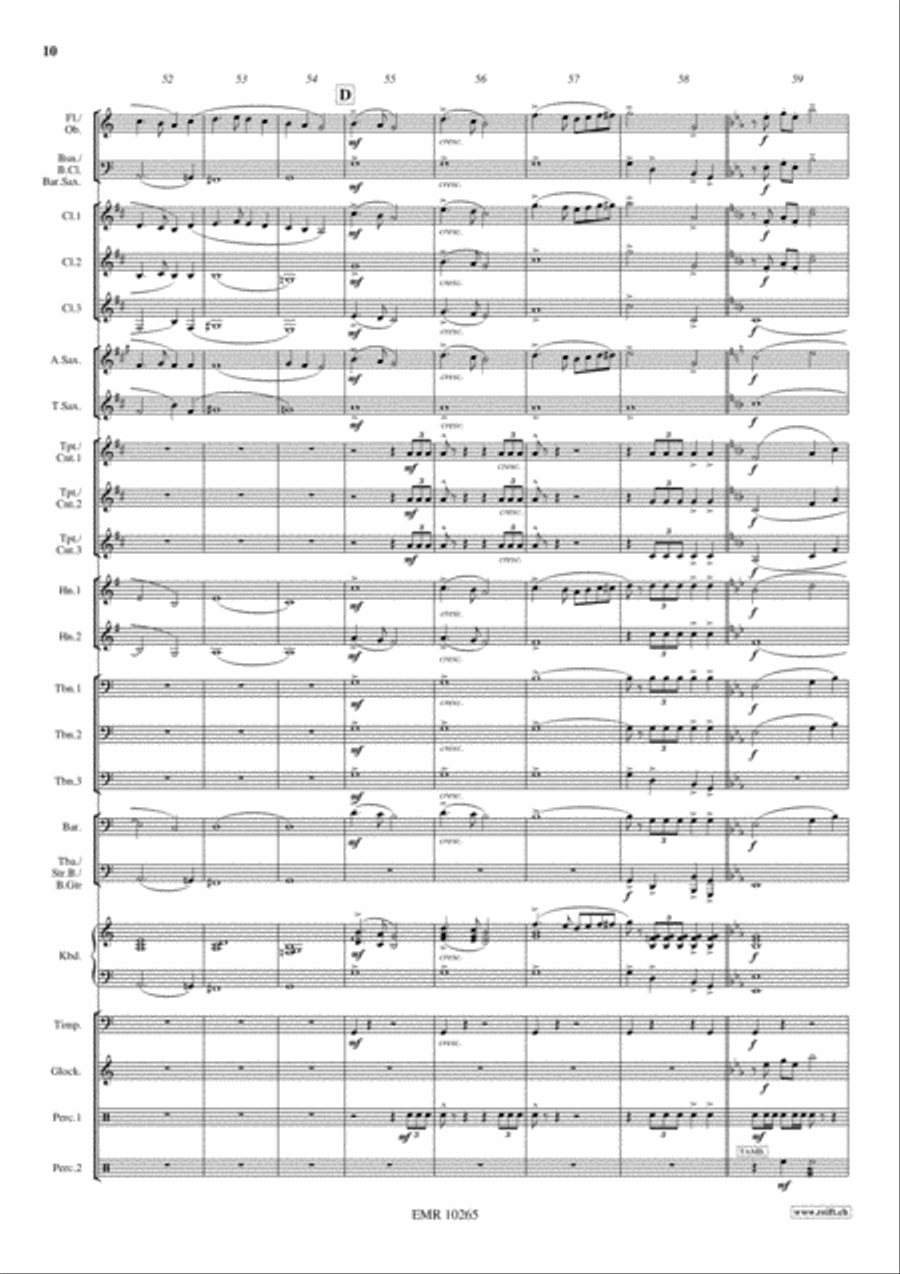 Martial Prelude Martial Prelude Concert Band scores gallery preview page 11
