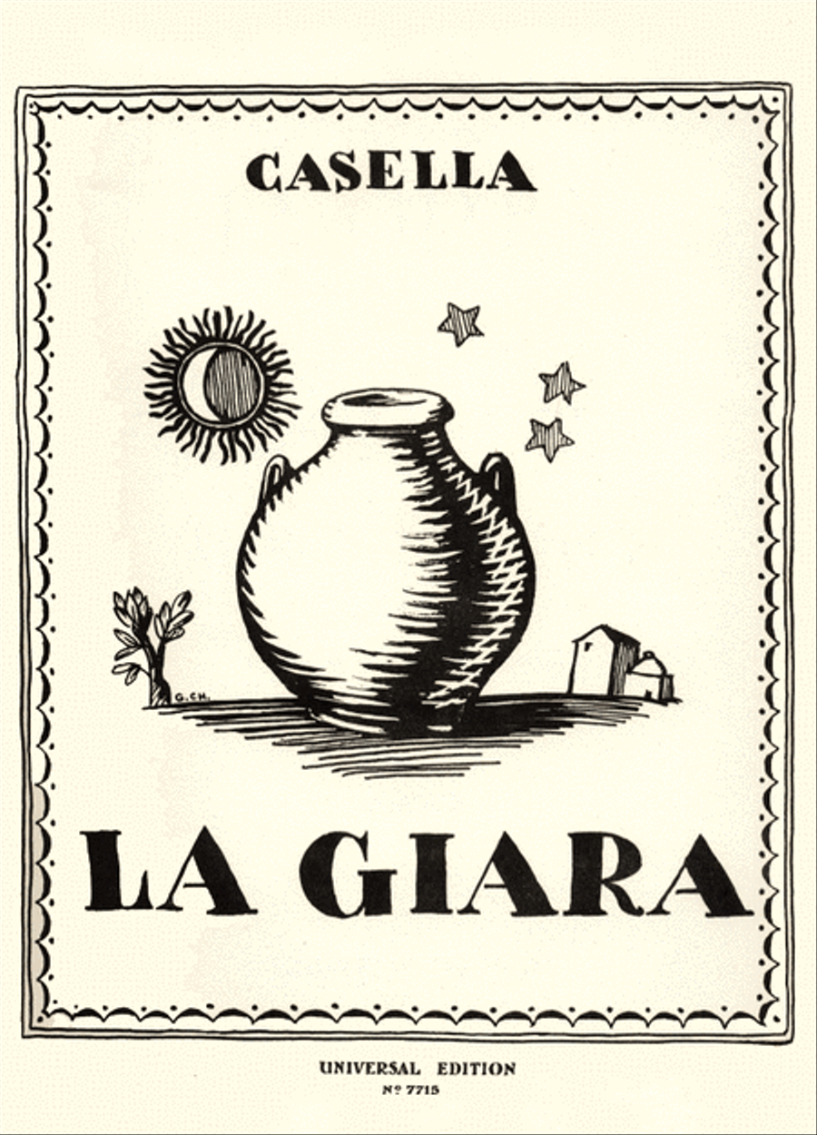Giara, Piano Score Piano scores gallery preview page 1