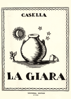 Book cover for Giara, Piano Score