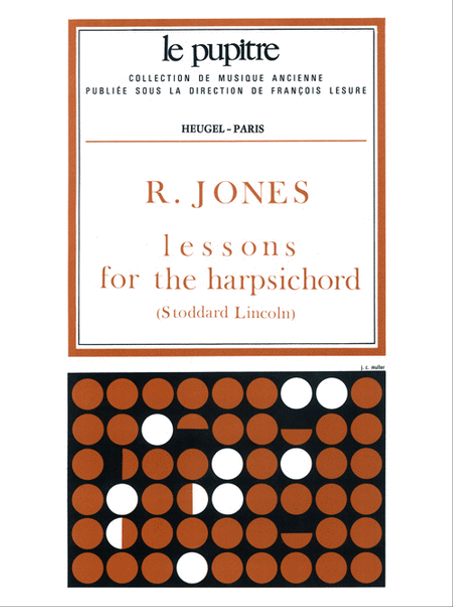 Lessons fot the harpsichord (pièces de clavecin) Harpsichord scores gallery preview page 1