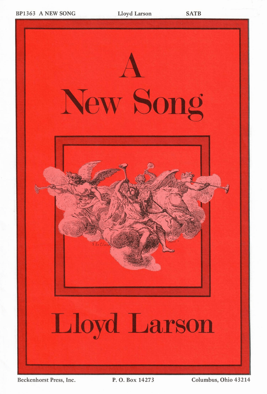 A New Song A New Song 4-Part scores gallery preview page 1