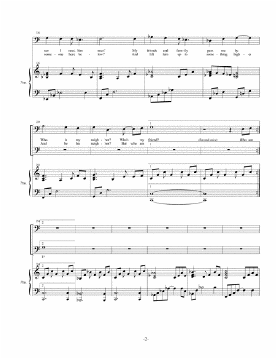 Good Samaritan - Duet Voice scores gallery preview page 2