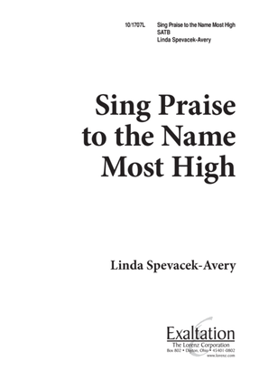 Book cover for Sing Praise to the Name Most High