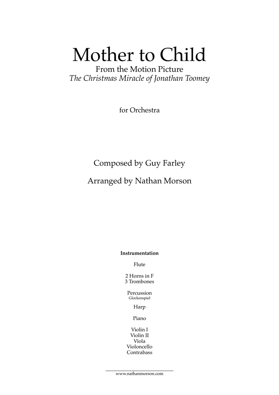 Book cover for Mother To Child