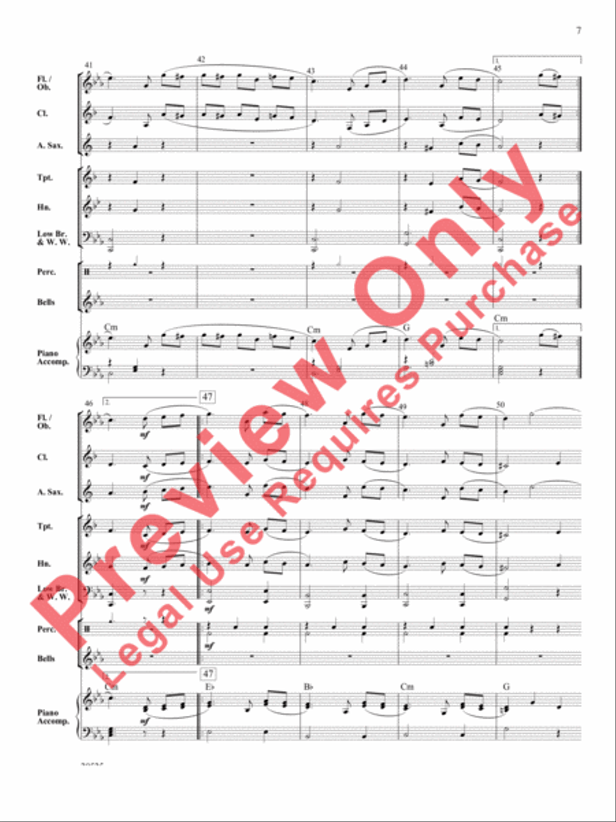 Best of Beethoven Concert Band scores gallery preview page 8