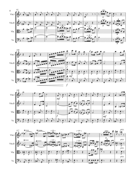 Bizet – Selections from CARMEN (for String Quartet) image number null