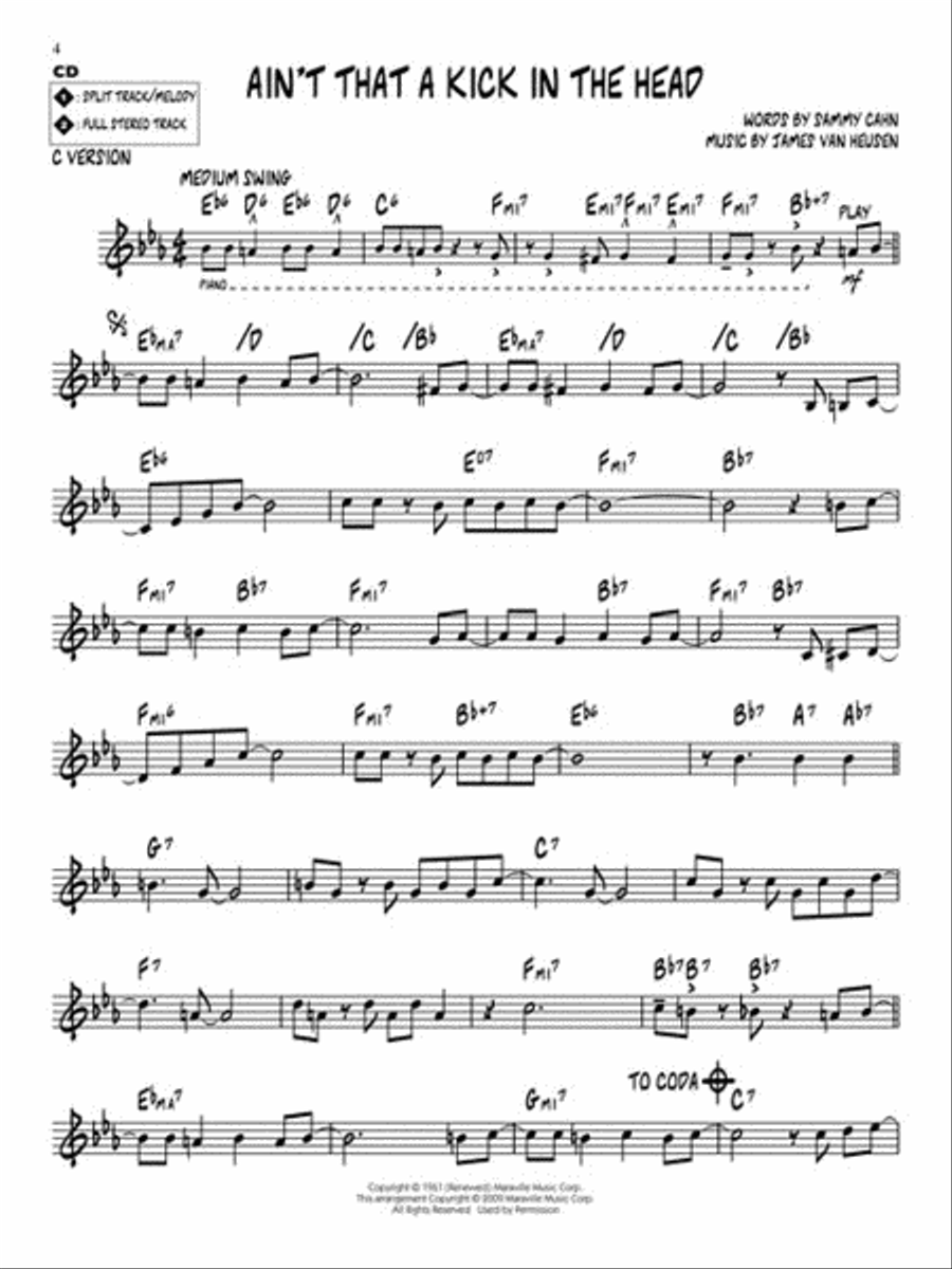 Swinging Standards C Instrument scores gallery preview page 4