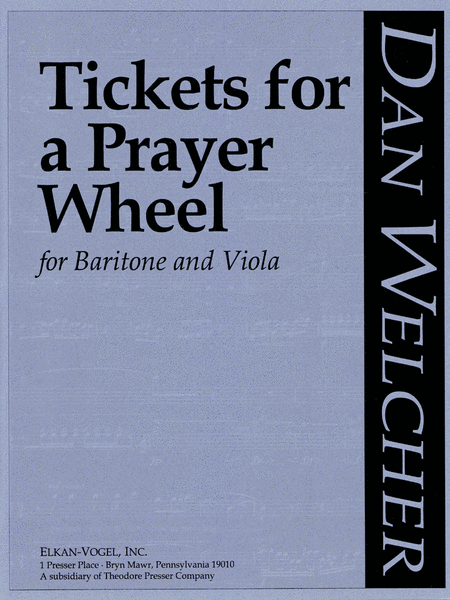 Tickets for A Prayer Wheel